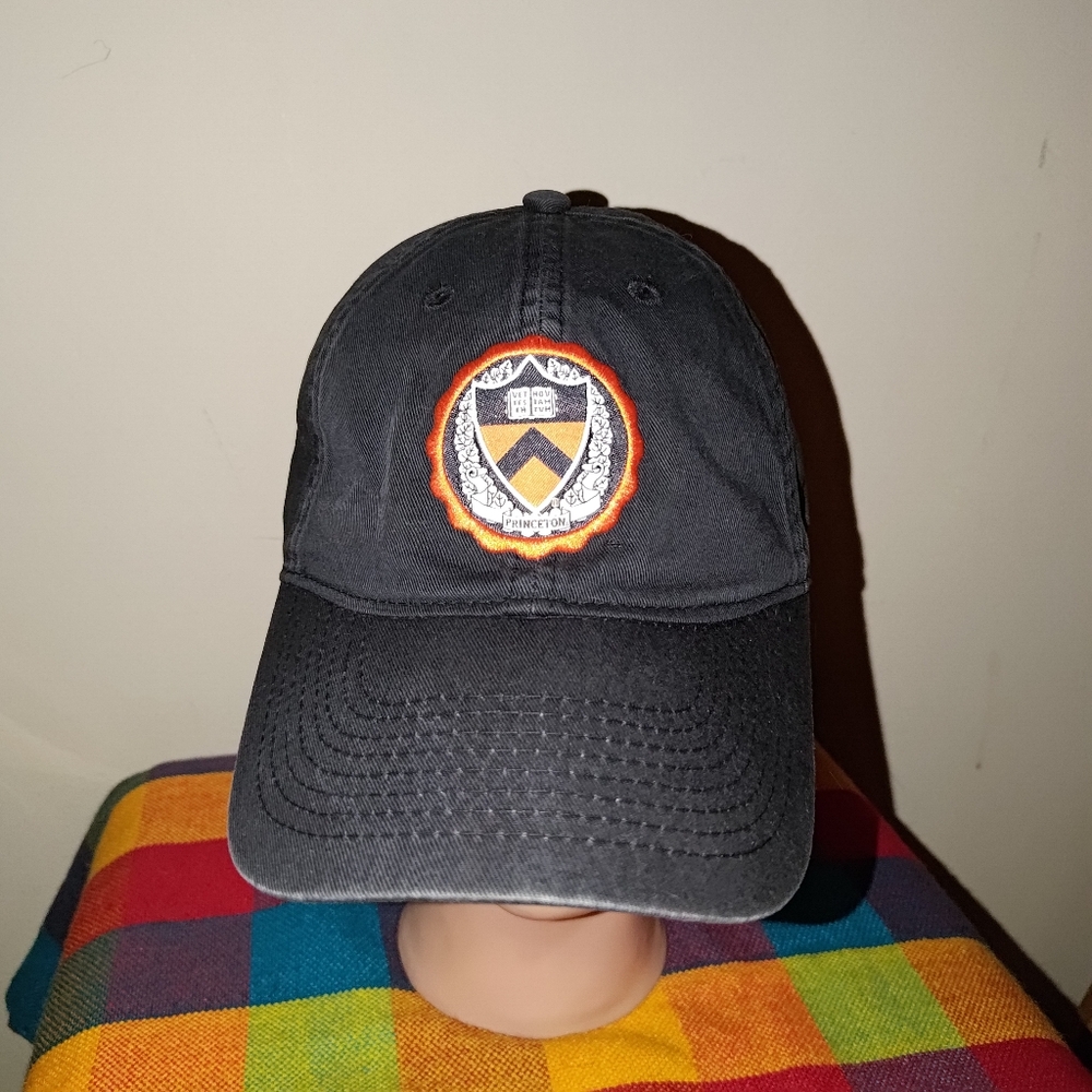 Princeton Stitched Patch Strapback Hat Cap - image 1